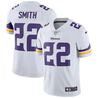 mens nike harrison smith white minnesota vikings vapor unto